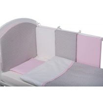 POSTELJINA 10 DIJELOVA ROZA