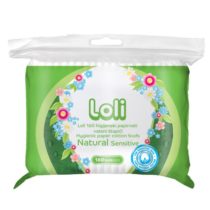 LOLI REFIL HIGIJENSKI PAPIRNATI VATENI ŠTAPIĆI 160 KOM