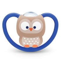 NUK duda Space sa kutijicom Sova 6-18 mj.