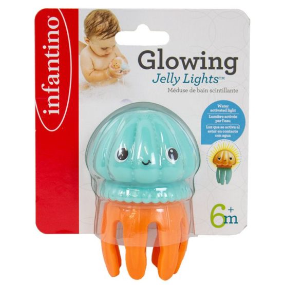 INFANTINO SVJETLEĆA IGRAČKA ZA KUPANJE Meduza