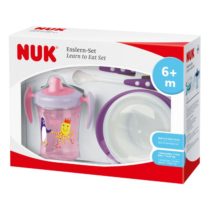 NUK set za učiti jesti Djevojčica