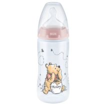 NUK Bočica FC+ sa indikatorom temperature 300 ml Winnie The Pooh – Roza
