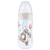 NUK Bočica FC+ sa indikatorom temperature 300 ml Winnie The Pooh – Siva