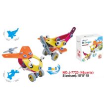 HOOGAR KIDS IGRAČKA BUILDING BLOCKS 2u1 CARTOON AVION