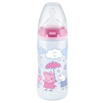 NUK BOČICA FC+ SA INDIKATOROM TEMPERATURE 300 ML PEPPA PIG Roza