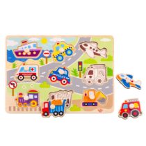 TOOKY TOY Drvene Puzzle autići