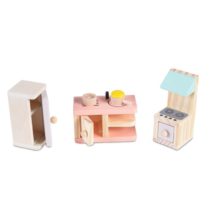 MONI Drveni mini kuhinjski namještaj