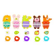 TOOKY TOY Drvene životinje na vezanje