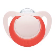 NUK duda Star sa kutijicom Crvena