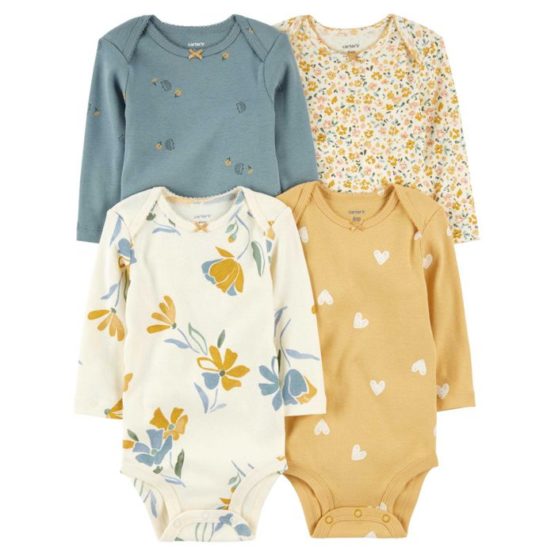 CARTER’S Bodi za bebe 4 kom