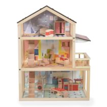MONI Drvena kućica za lutke Nina