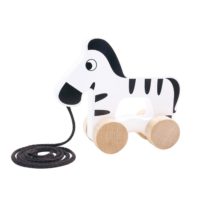 TOOKY TOY Drvena guralica Zebra