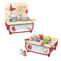 TOOKY TOY Drveni set za kuhinju i roštilj