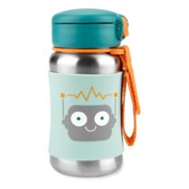 SKIP HOP Nehrđajuća termosica sa slamkom 12M+ Robot