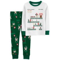 Carter’s pamučna dvodijelna praznična pidžama 2-5 god.