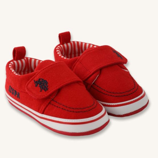 US POLO ASSN Nehodajuće cipelice za bebe – Red