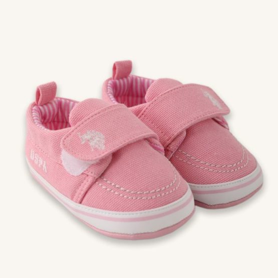 US POLO ASSN Nehodajuće cipelice za bebe – Pink