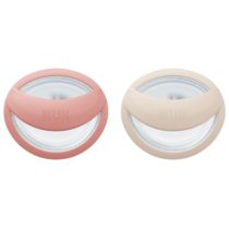 NUK Mommy Feel Duda 0-9m-breskva, 2 kom