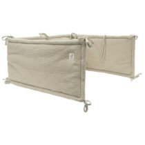 Jollein ogradica za krevetić Soft Waves Olive Green