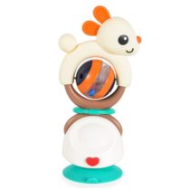 HOLA 2 u 1 Igračka za hranilicu i zvečka Zeko