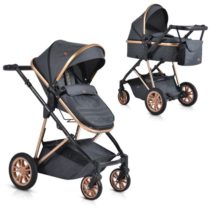 MONI Kolica 2 u 1 Midas Black