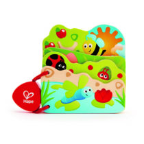 HAPE Edukativna drvena knjiga