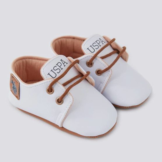 US POLO ASSN Nehodajuće cipelice za bebe – Bijele