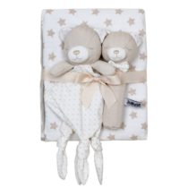 JUNGLE Set skviker, tješilica i dekica bež