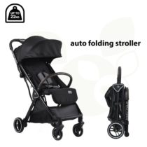 Cangaroo Easy fold kolica Black