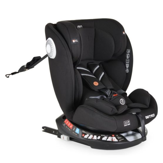 MONI Autosjedalo Nitro 0-36 kg Black