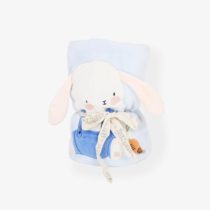 JUNGLE Dekica sa igračkom plavi zeko