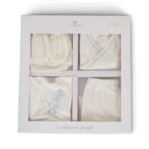 CANGAROO Set za novorođenče Welcome little angel Blue