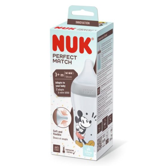 NUK Perfect Match Bočica 260 ml. 3+m – Mickey