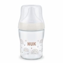 NUK Perfect Match Bočica 120 ml. 0+m Staklo – Duga