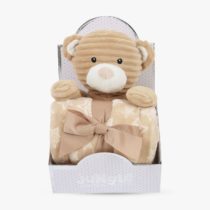 JUNGLE Dekica sa igračkom medo bež