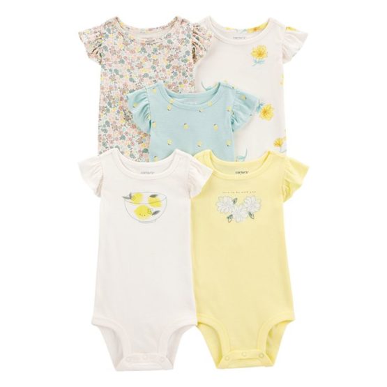 CARTER’S Bodi za bebe 5 kom