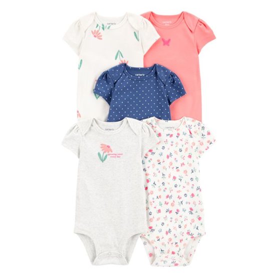 CARTER’S Bodi za bebe 5 kom