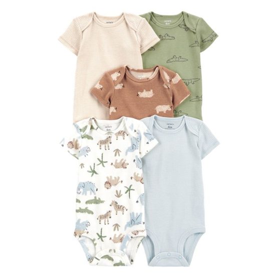 CARTER’S Bodi za bebe 5 kom