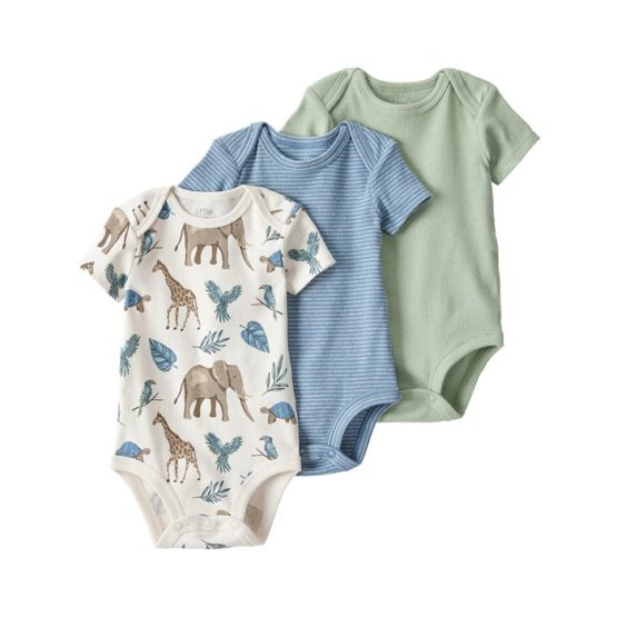 CARTER’S Bodi za bebe od organskog pamuka 3 kom