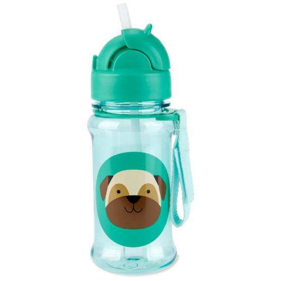 Skip Hop bočica sa slamkom Tritan™ 355ml Pas Mops