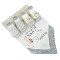 CANGAROO Baby set siperak i čarapići Tummy grey