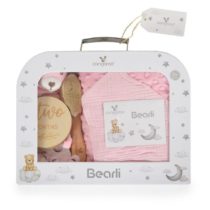 CANGAROO Poklon set za bebu Bearli pink