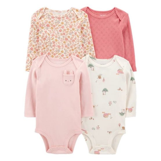 CARTER’S Bodi za bebe 4 kom