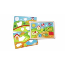 HAPE Drvene geometrijske puzzle