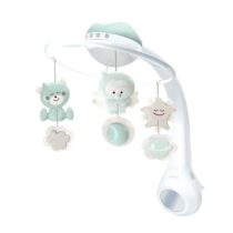 INFANTINO 3U1 MUZIČKI VRTULJAK, projektor i noćno svjetlo-past. zelena