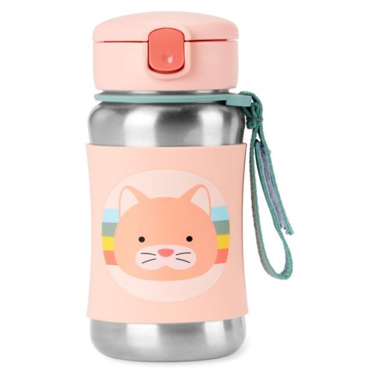 SKIP HOP Nehrđajuća termosica sa slamkom 12M+ Maca