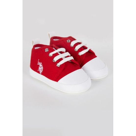 US POLO ASSN Nehodajuće cipelice za bebe – Crvene