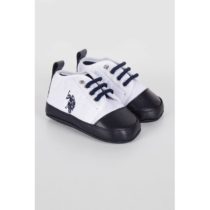 US POLO ASSN Nehodajuće cipelice za bebe – Bijele