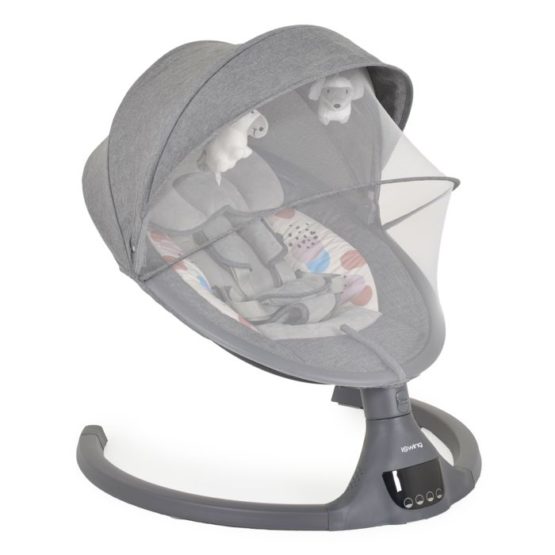 CANGAROO Električna ljulja iSwing Dark grey