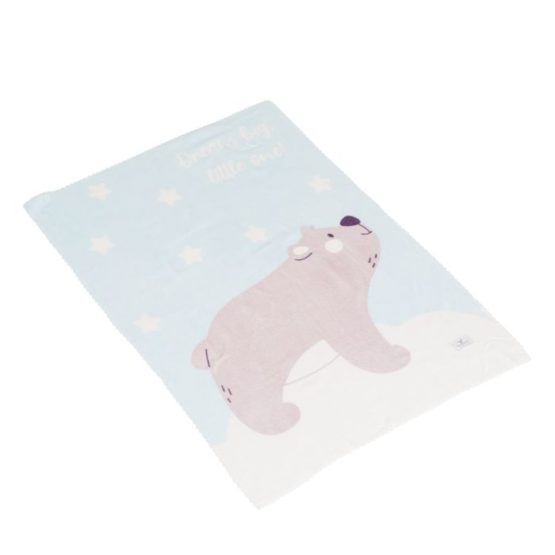 CANGAROO Dekica za bebe Dreamy bear Blue